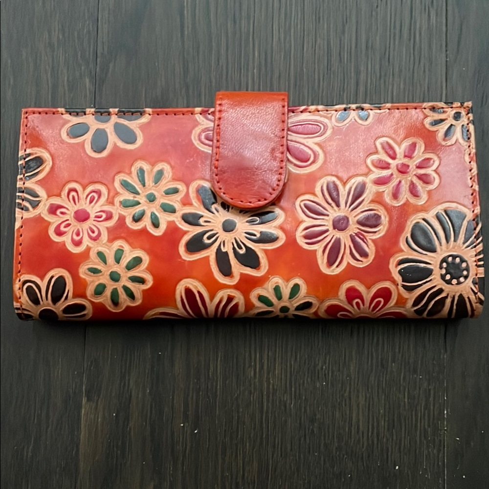 Flower Design Wallet
